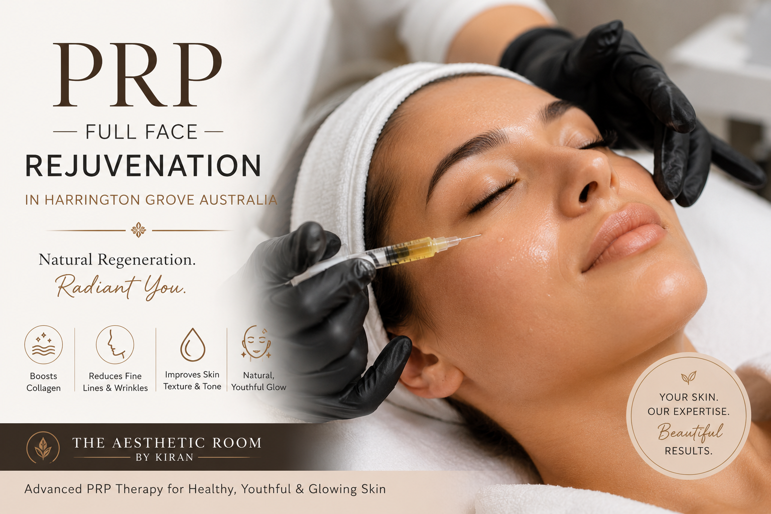 PRP – Full Face Rejuvenation in Harrington Grove Australia
