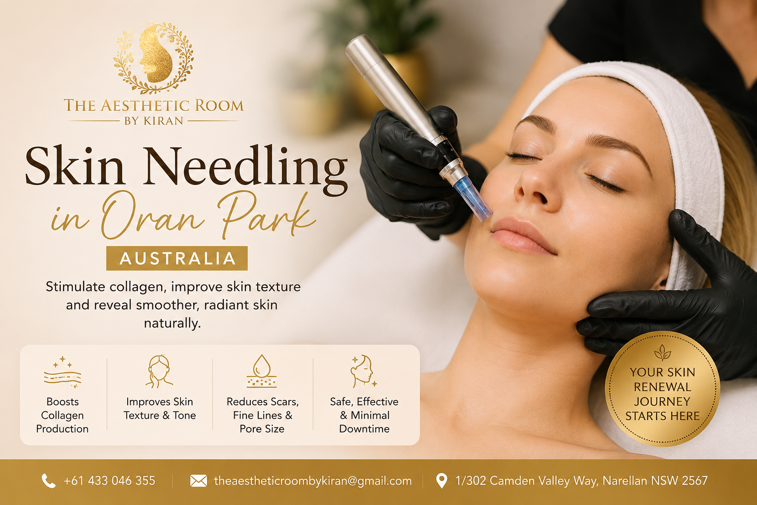 Skin Needling in Oran Park Australia
