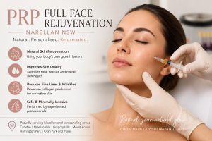 PRP Full Face Rejuvenation treatment consultation in Narellan NSW