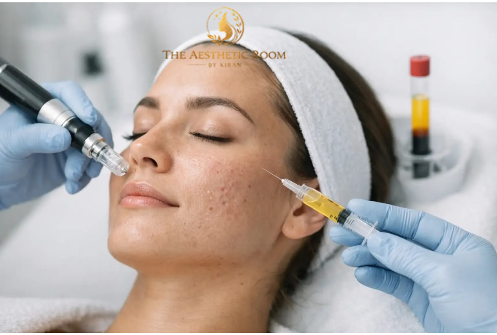 PRP – Full Face Rejuvenation treatment for natural skin rejuvenation, collagen stimulation, and youthful glowing skin