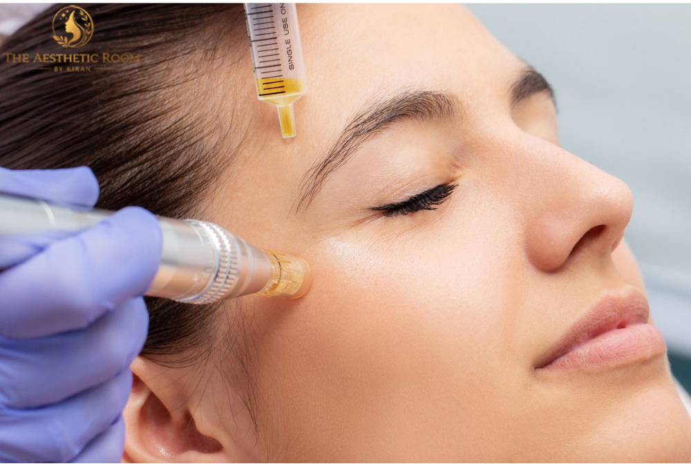 PRP Treatment in Sydney for skin rejuvenation and hair restoration at The Aesthetic Room by Kiran