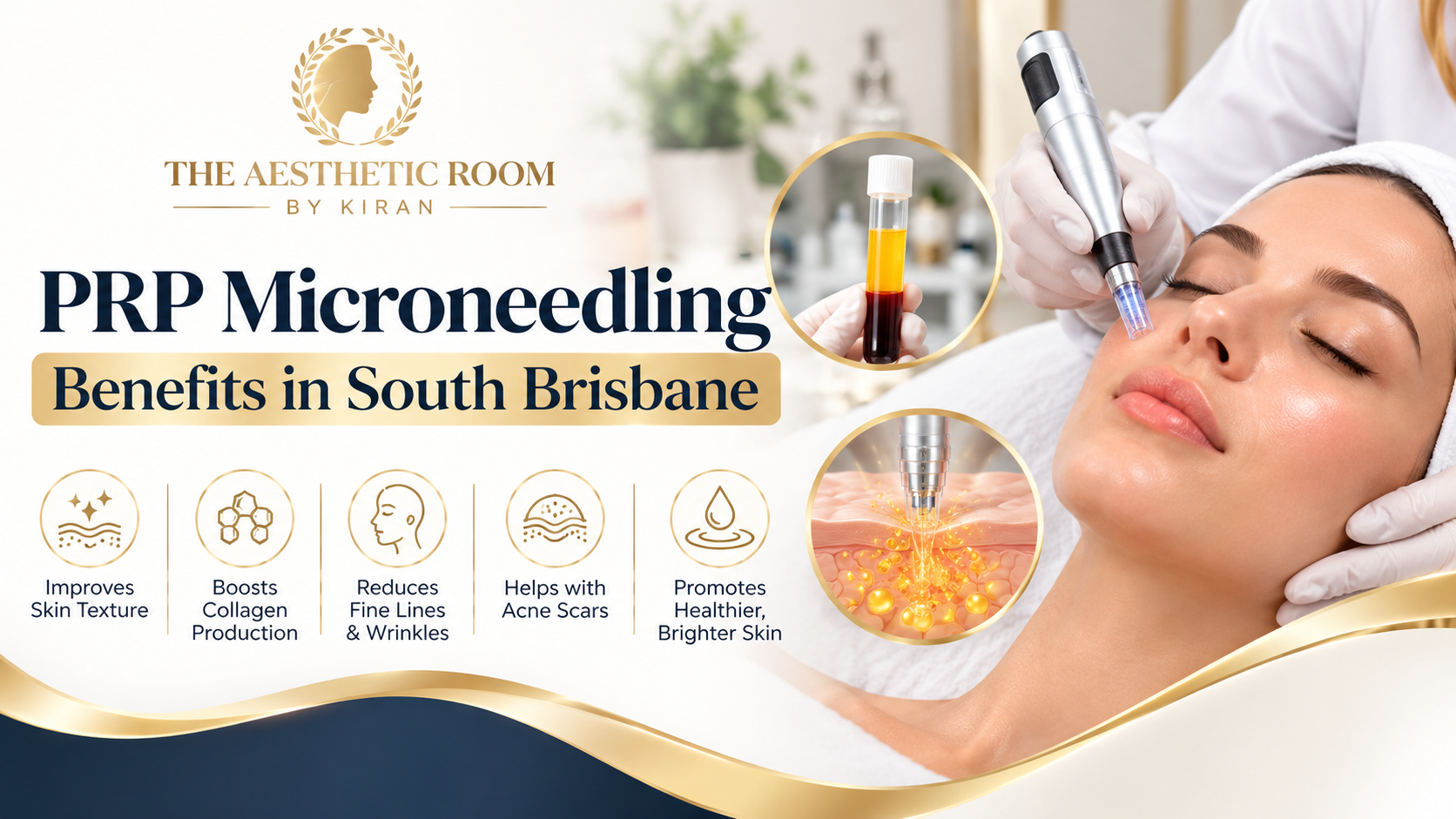 PRP Microneedling Benefits in South Brisbane for skin rejuvenation and collagen support