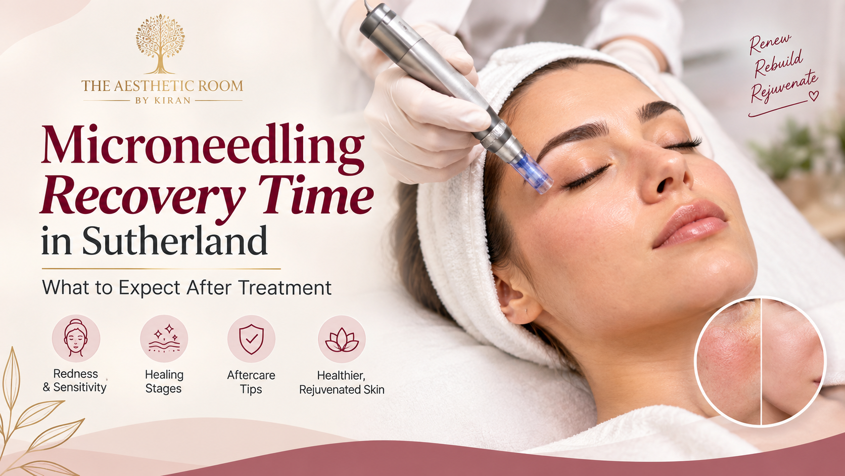 Microneedling Recovery Time in Sutherland skin rejuvenation treatment