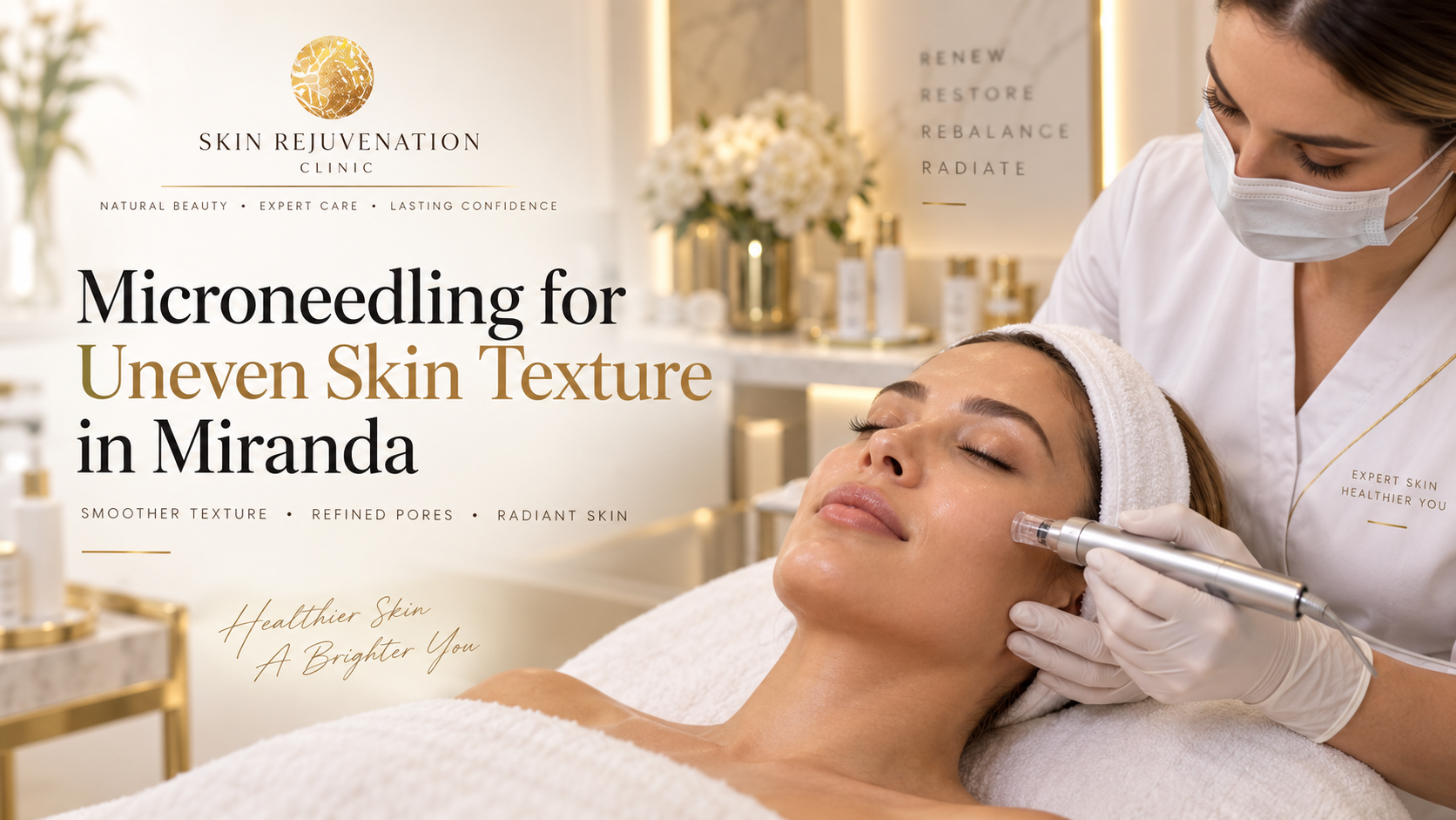 Microneedling for Uneven Skin Texture in Miranda with professional skin needling, PRP facial support and rejuvenation care