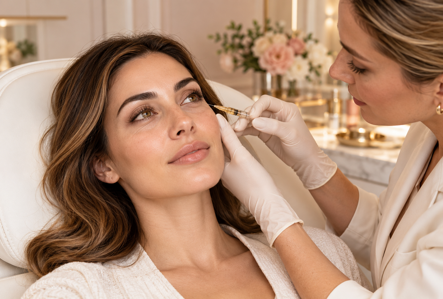 PRF Under Eye for Hollow Eyes in Hornsby at The Aesthetic Room by Kiran