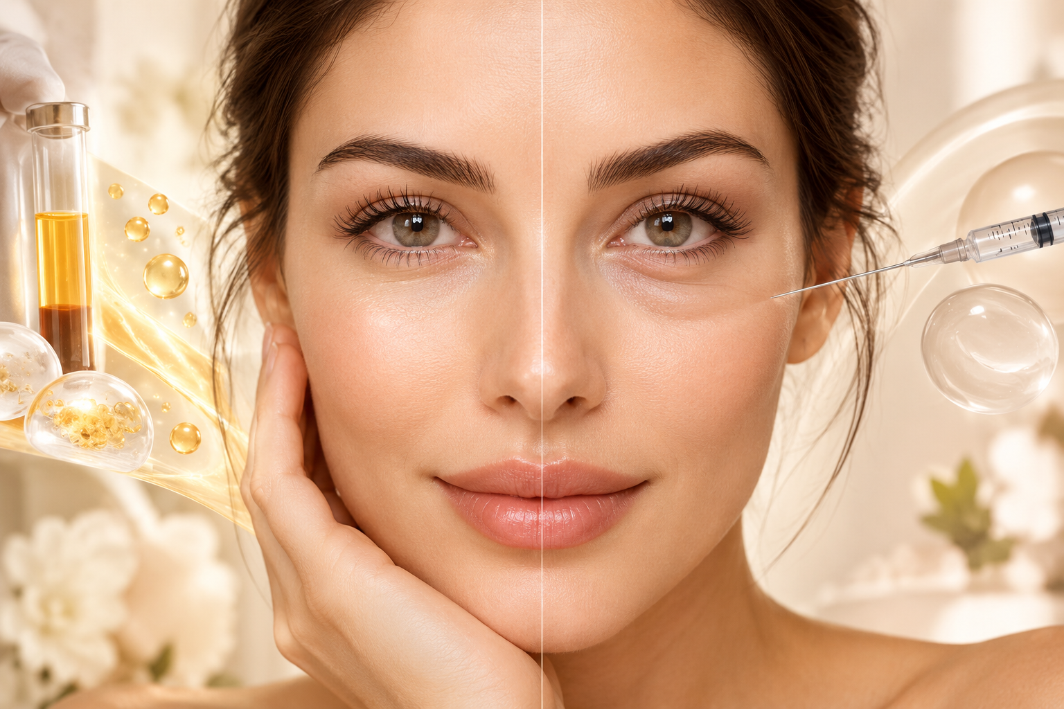PRF Under Eye vs Filler in Macquarie Park at The Aesthetic Room by Kiran
