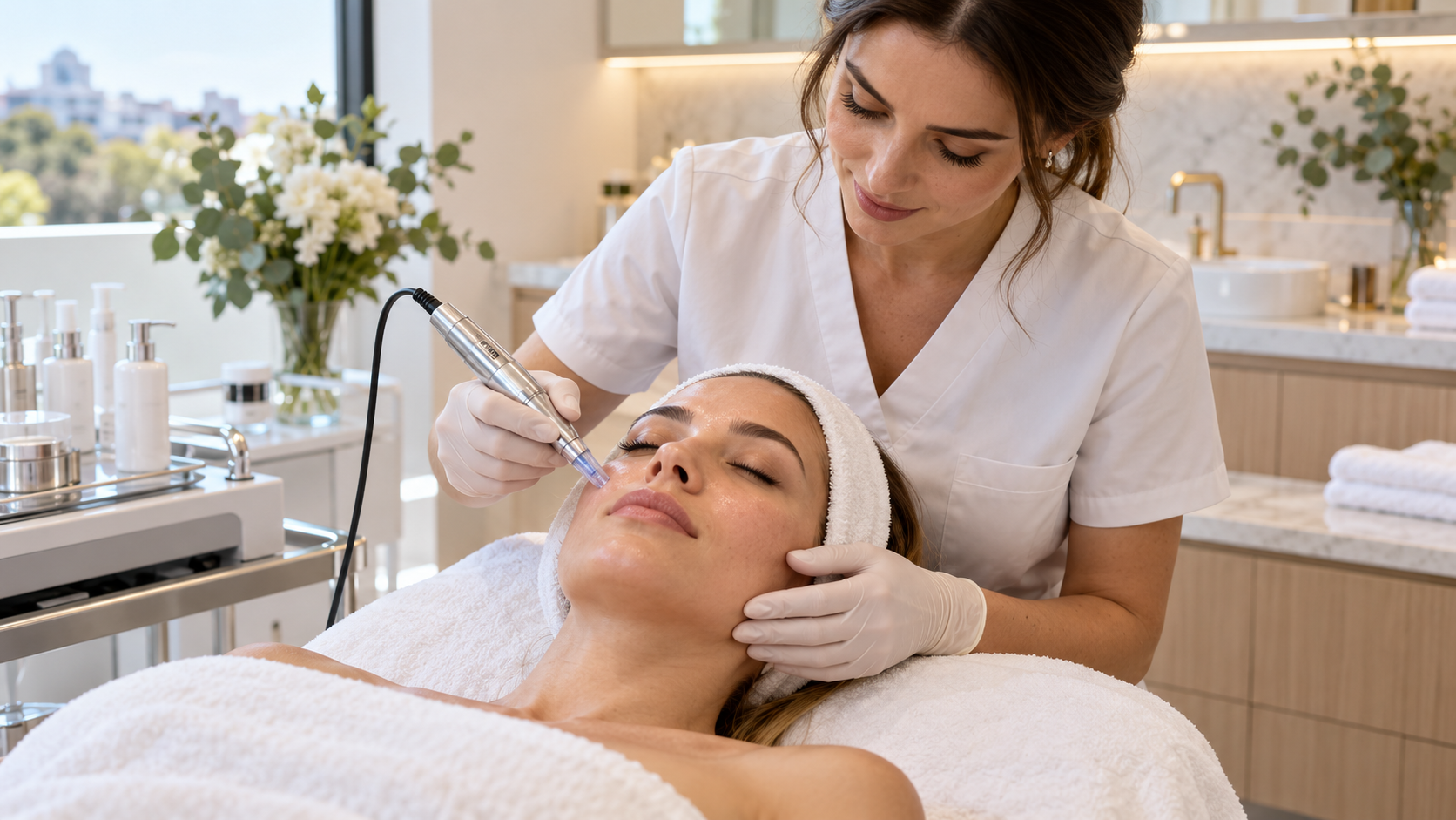Microneedling for Skin Texture in Randwick NSW by The Aesthetic Room by Kiran